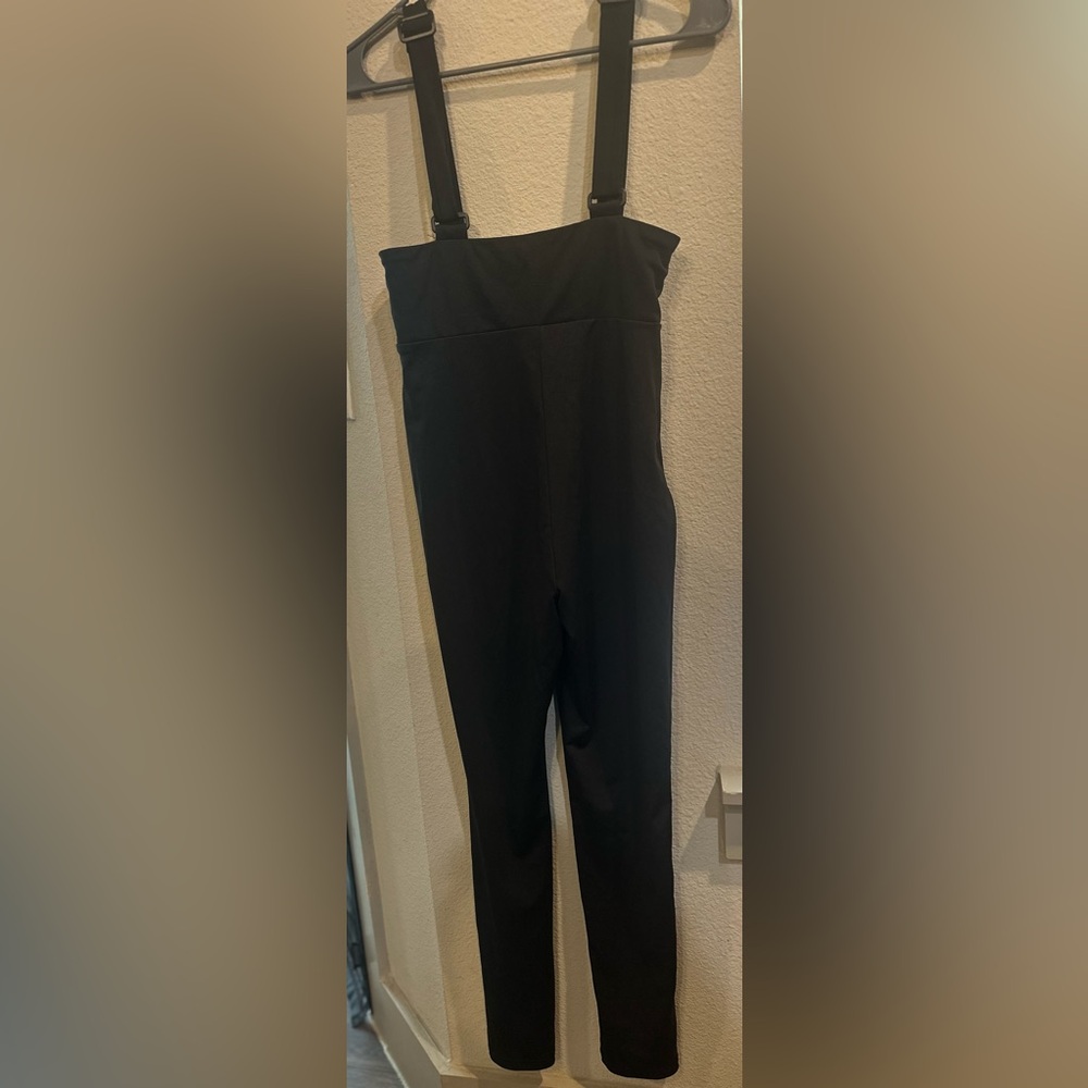 Black Pant Overalls